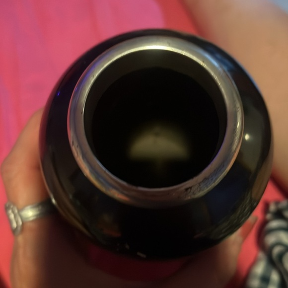 Vintage Japanese etched bronze vase - Picture 3 of 6